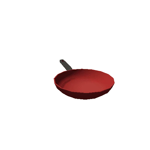 Frying Pan Red